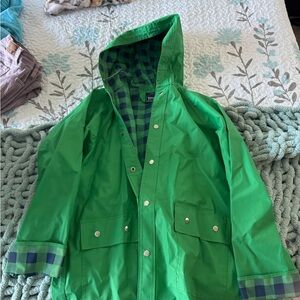 Green Kids Raincoat